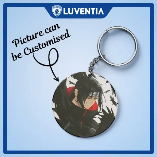 Keychain Anime - Naruto Itachi side Raven