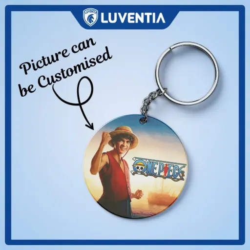 Keychain Anime - One Piece Luffy Netflix