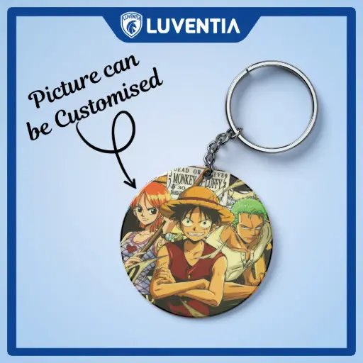Keychain ANIME - ONE PIECE- Nami Luffy Zoro