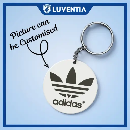 Keychain Brand - Adidas black