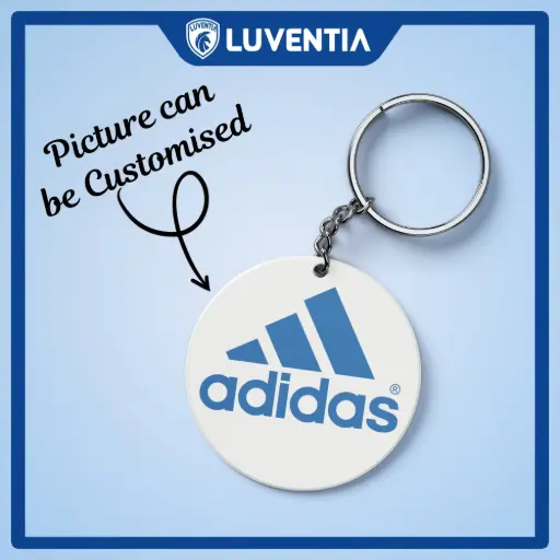 Keychain Brand - Adidas blue