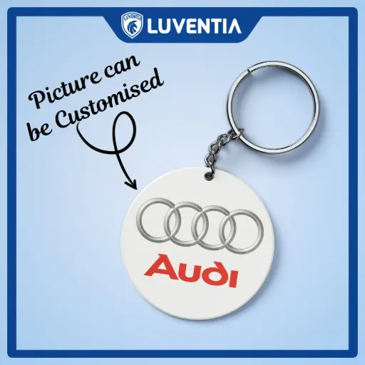 Keychain Car Logo - Audi