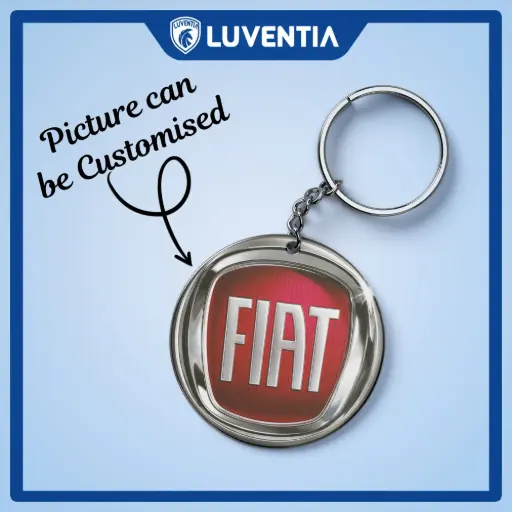 Keychain Car Logo - Fiat