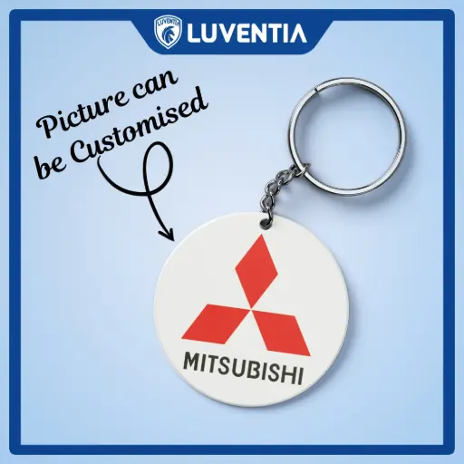 Keychain Car Logo - Mitsubishi