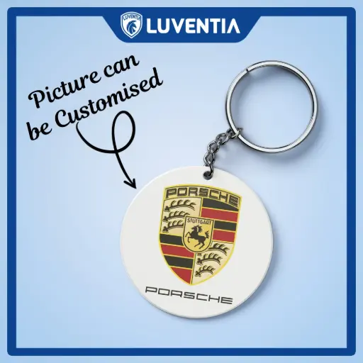 Keychain Car Logo - PORSCHE