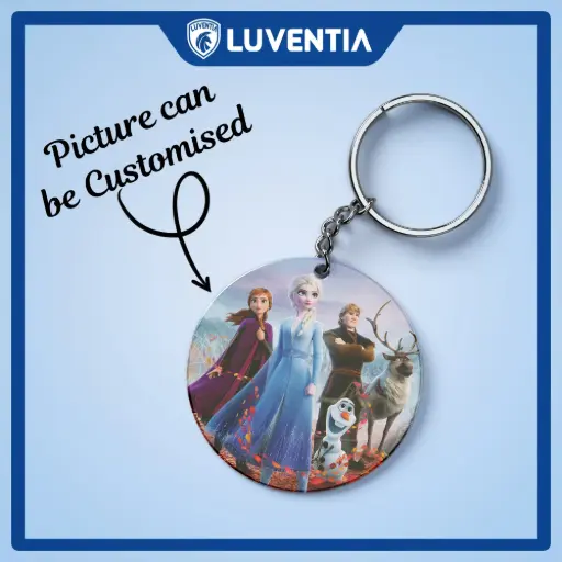 Keychain Cartoon - Frozen Group