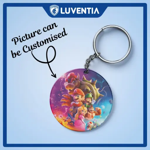 Keychain Movie - Mario movie group