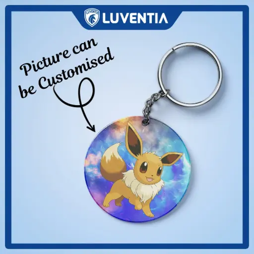 Keychain Cartoon - Pokemon Eevee