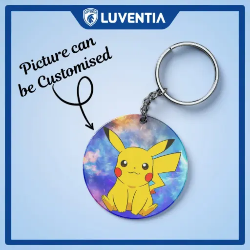 Keychain CARTOON -Pokemon PIKACHU