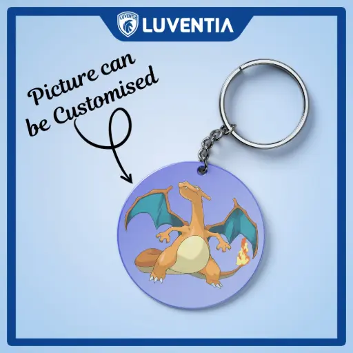 Keychain Cartoon - Pokemon DRACOFEU