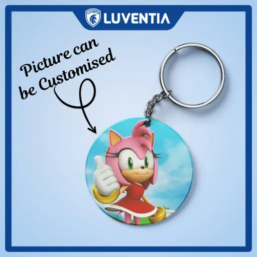 Keychain Cartoon - Sonic Amy