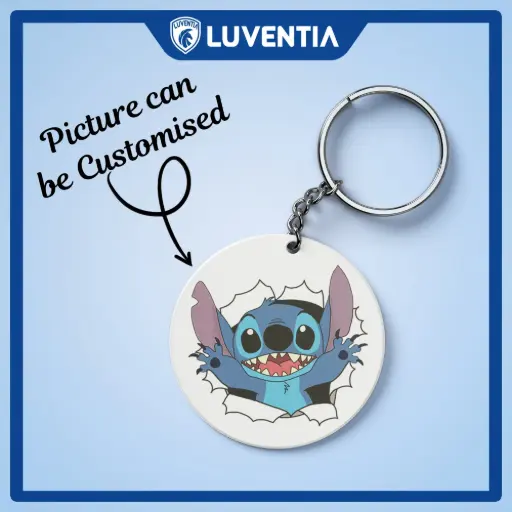 Keychain Cartoon -Stitch Tear Off