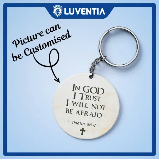 Keychain Christian - In God I Trust
