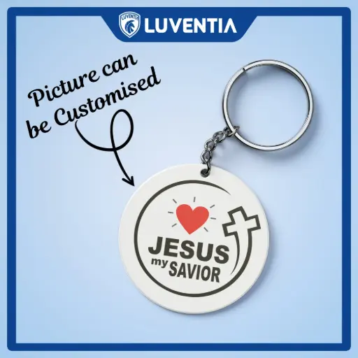 Keychain Christian - Jesus My Saviour