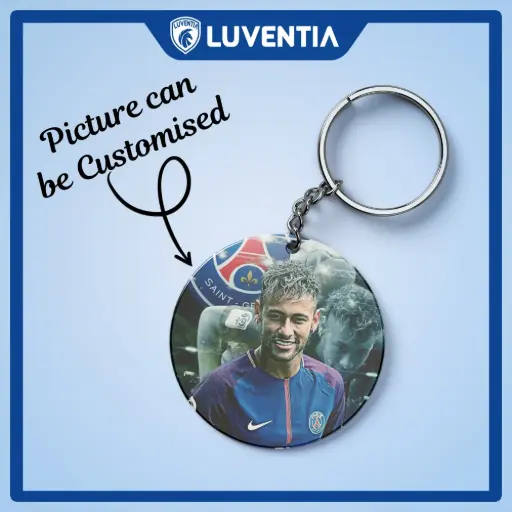 Keychain Football - Neymar Junior Blue