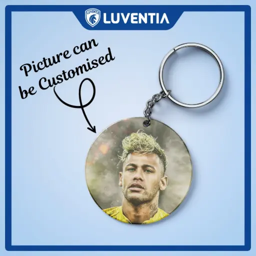Keychain Football - Neymar Junior Yellow