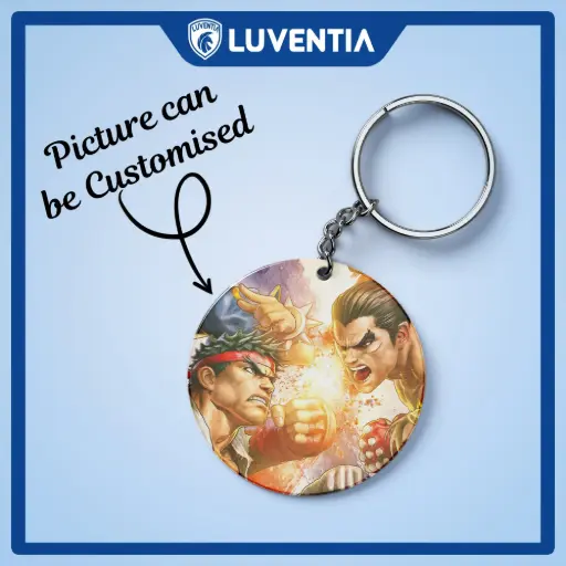 Keychain GAMES - TEKKEN vs Street Fighter