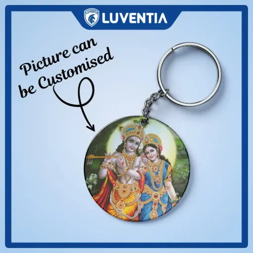 Keychain Hindu - Classic Radhe & Krishna