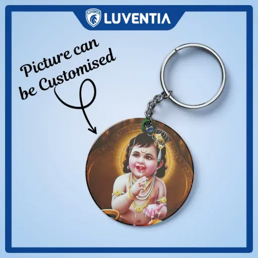 Keychain Hindu - Krishna Makkhan 