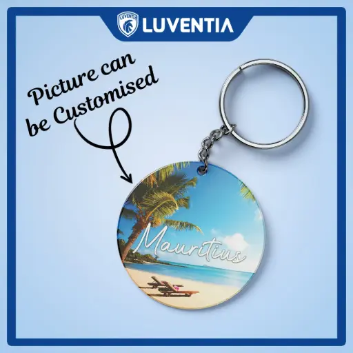 Keychain Mauritius - Beach Transat