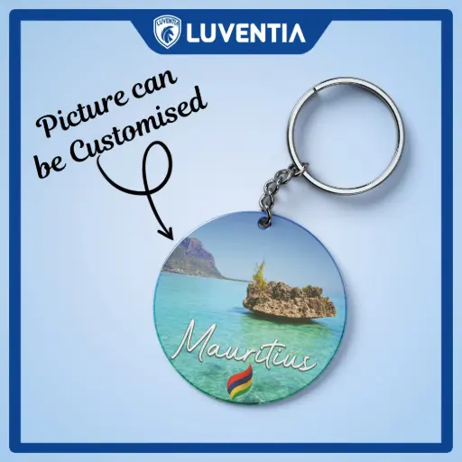 Keychain Mauritius - Ile aux Benitier