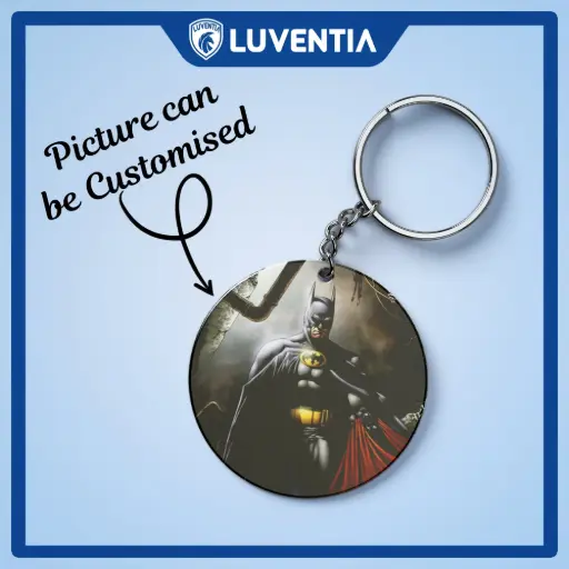 Keychain Superhero - Batman kill superman