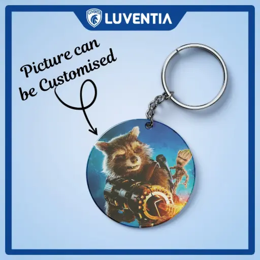 Keychain Superhero - Gardian of Galaxie - Fox