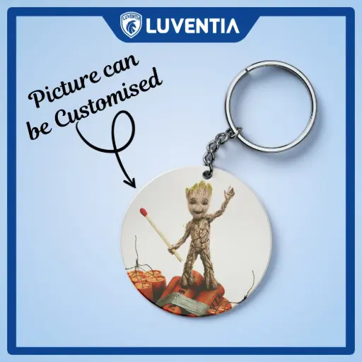 Keychain Superhero - Gardian of Galaxie - Groot Dynamite