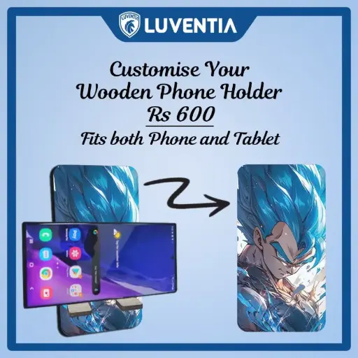 Phone Holder UV - Anime - DBZ- Vegeta Blue