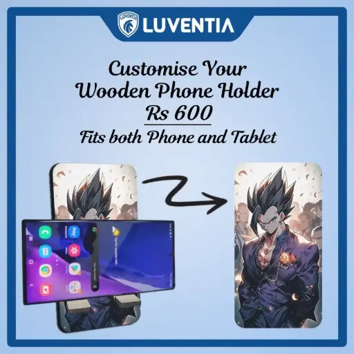 Phone Holder UV - Anime - DBZ- Vegeta Business Man