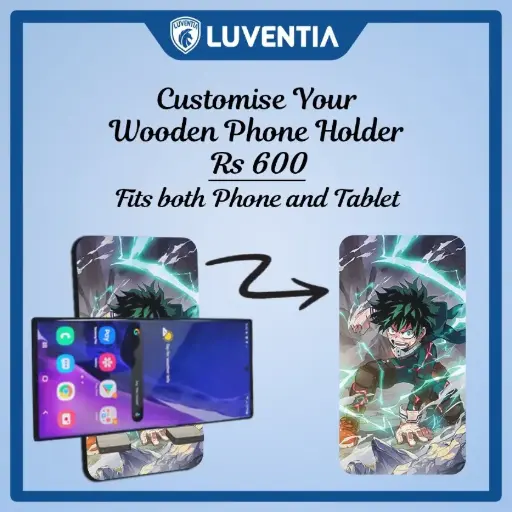 Phone Holder UV - Anime - My Hero Academia - Deku