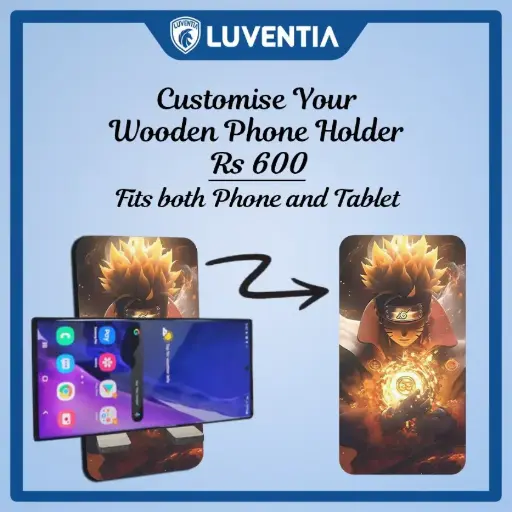 Phone Holder UV - Anime - Naruto - Fire Ball