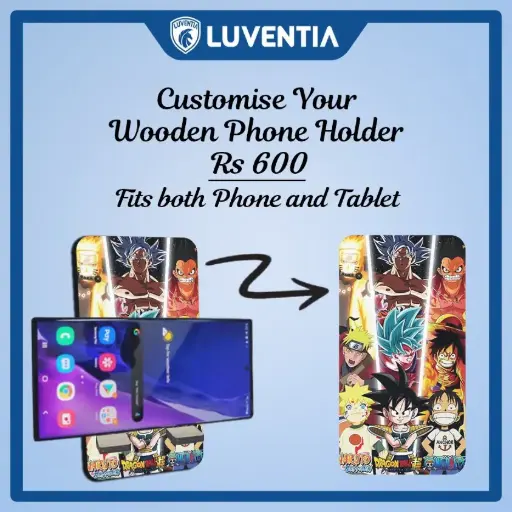 Phone Holder UV - Anime - Trio - Naruto,DBZ, One piece