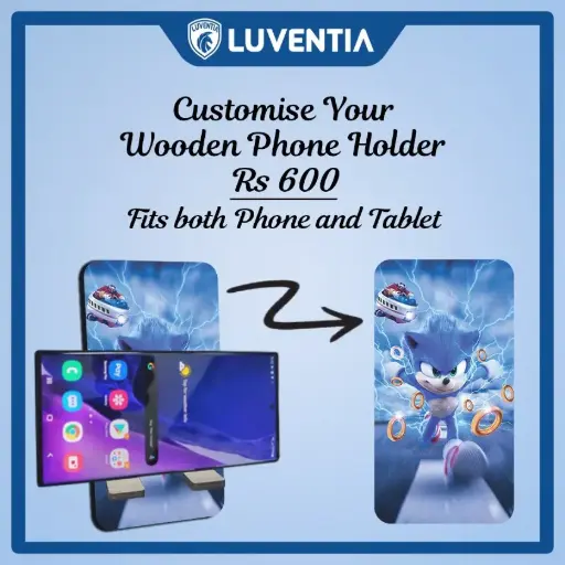 Phone Holder UV - Cartoon - Sonic