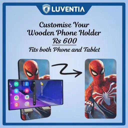 Phone Holder UV - SuperHero -Spiderman