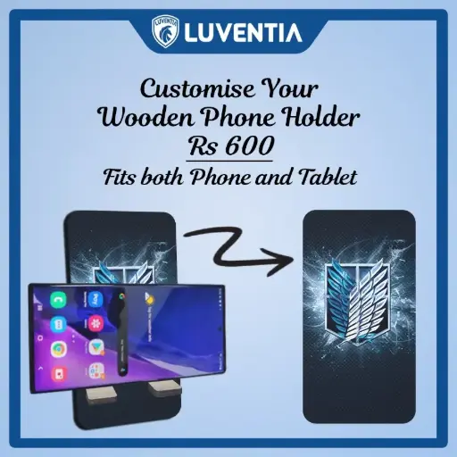 Phone Holder UV - Anime - Attack on Titan Logo