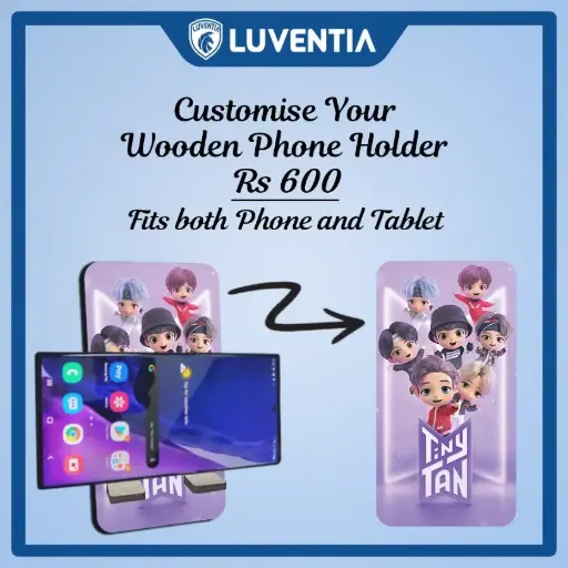 Phone Holder UV - Kpop- BTS Tiny Tan