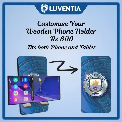 Phone Holder UV - Football - Manchester CITY