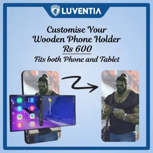 Phone Holder UV - Superhero - Hulk Professor