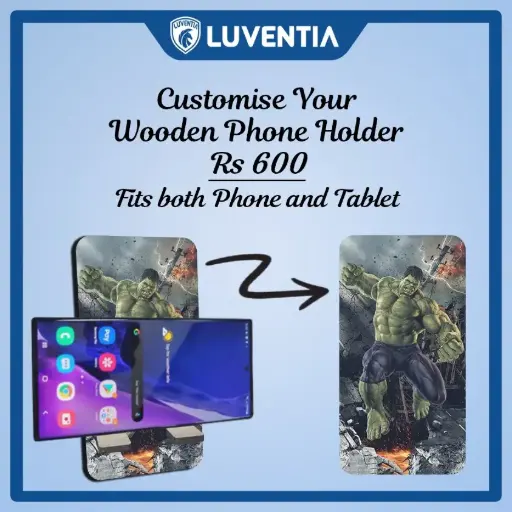 Phone Holder UV - Superhero - Hulk 