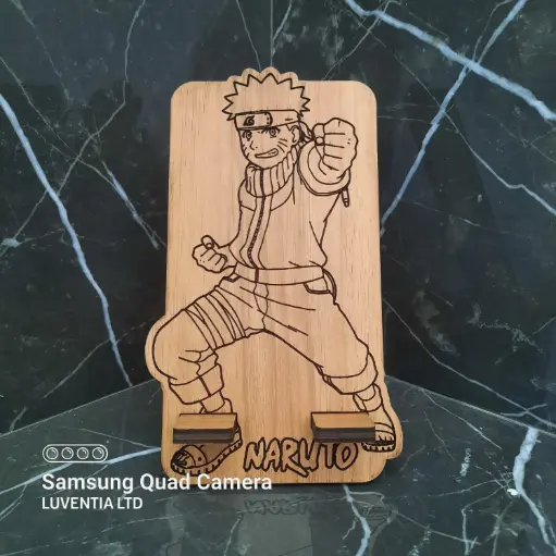 Phone Holder Engraving - Anime - Naruto