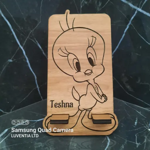 Phone Holder Engraving - Titi