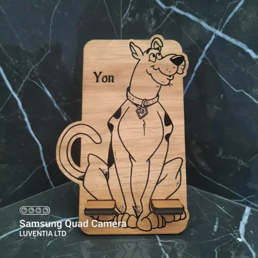 Phone Holder Engraving - Scoobydoo