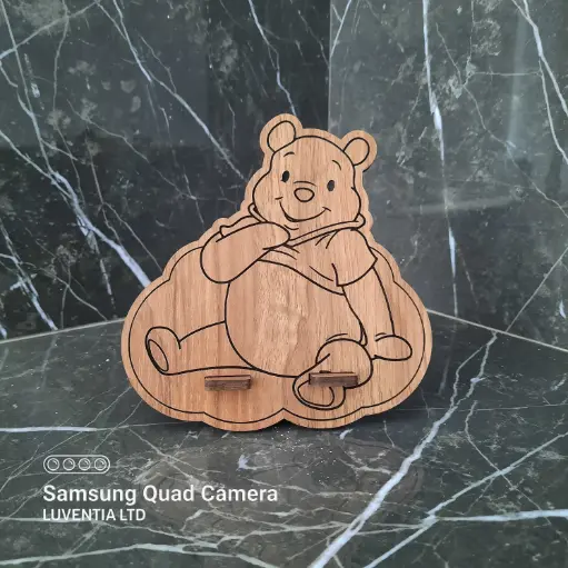 Phone Holder Engraving - Pooh