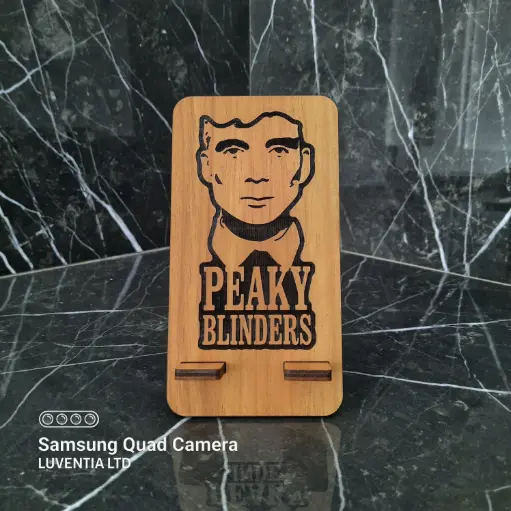 Phone Holder Engraving - Peaky Blinders