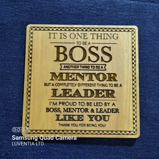 Mentor - Wooden Frame 12cm