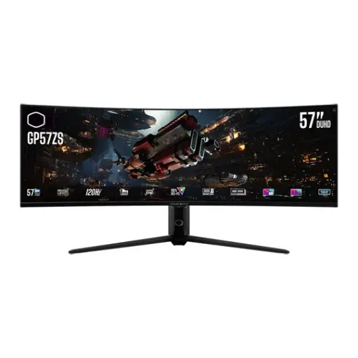 [CS-Monitor 57" DUHD - CMI-GP57ZS-EK] Cooler Master Monitor 57" DUHD 120Hz 1000R VA (CMI-GP57ZS-EK) 