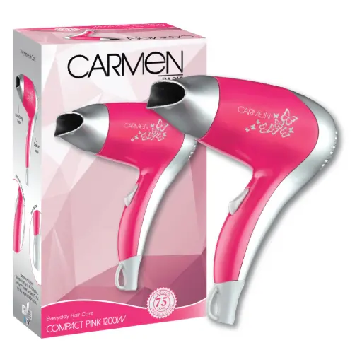 CARMEN Compact 1200W Hair Dryer (SEL-5137)