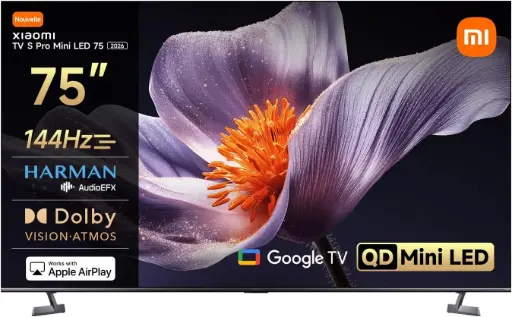 [3G - Xiaomi TV S Pro Mini LED 75" - 4K Smart TV] Xiaomi TV S Pro Mini LED 75" - 4K Smart TV