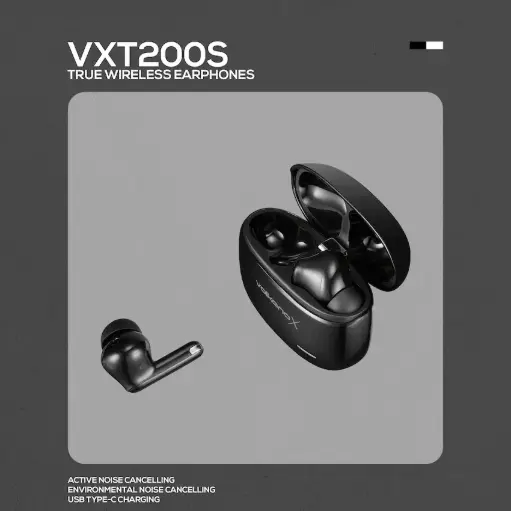 [3G - Volkano X VXT200S with Active Noise Cancelling Model: VKX-1119] Volkano X VXT200S with Active Noise Cancelling Ear Buds VKX-1119